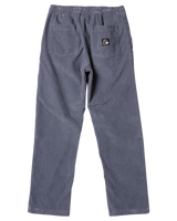 The Quiksilver Boys Boys DNA Beach Cord Trousers in Flint Stone