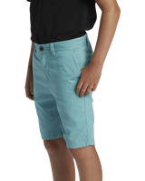 The Quiksilver Boys Boys Everyday Union Light Walkshorts in Marine Blue