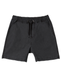 The Quiksilver Boys Boys Taxer Walkshorts in Black