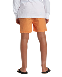 The Quiksilver Boys Boys Taxer Walkshorts in Tangerine