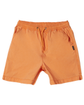 The Quiksilver Boys Boys Taxer Walkshorts in Tangerine