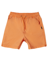 The Quiksilver Boys Boys Taxer Walkshorts in Tangerine