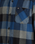 The Quiksilver Boys Boys Motherfly Classic Flannel Shirt in Estate Blue