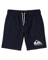 The Quiksilver Boys Boys Easy Day Jogger Shorts in Dark Navy