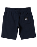 The Quiksilver Boys Boys Easy Day Jogger Shorts in Dark Navy