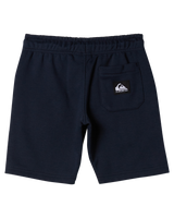 The Quiksilver Boys Boys Easy Day Jogger Shorts in Dark Navy