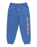 The Quiksilver Boys Boys Graphic Joggers in Nebulas Blue