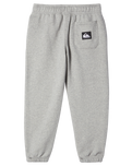 The Quiksilver Boys Boys Graphic Joggers in Light Grey Heather