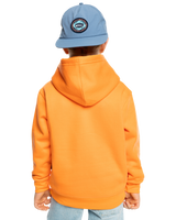 The Quiksilver Boys Boys Graphic Hoodie in Blazing Orange