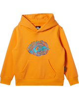 The Quiksilver Boys Boys Graphic Hoodie in Blazing Orange