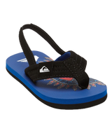 The Quiksilver Boys Boys Molokai Layback Flip Flops (2023) in Blue