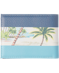 The Quiksilver Mens Freshness Tri-Fold Wallet in Vintage Indigo