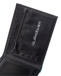 The Quiksilver Mens Freshness Tri-Fold Wallet in Vintage Indigo