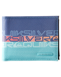 The Quiksilver Mens Freshness Wallet in Monaco Blue