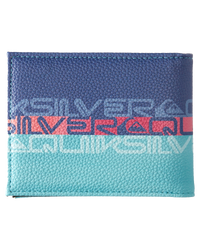 The Quiksilver Mens Freshness Wallet in Monaco Blue