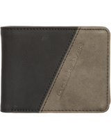 The Quiksilver Mens Sea Barker Tri-Fold Wallet in Black