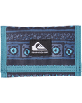 The Quiksilver Mens The Everydaily Tri-Fold Wallet in Maui Blue