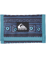 The Quiksilver Mens The Everydaily Tri-Fold Wallet in Maui Blue