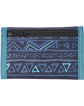 The Quiksilver Mens The Everydaily Tri-Fold Wallet in Maui Blue