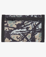 Freshness Tri-Fold Wallet in Woodland Abstract Sea Spray