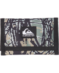 The Quiksilver Mens The Everydaily Tri-Fold Wallet in Woodland Abstract Sea Spray