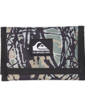 The Quiksilver Mens The Everydaily Tri-Fold Wallet in Woodland Abstract Sea Spray