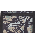 The Quiksilver Mens The Everydaily Tri-Fold Wallet in Woodland Abstract Sea Spray