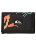 The Quiksilver Mens The Everydaily Wallet in Black AOP