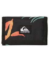The Quiksilver Mens The Everydaily Wallet in Black AOP