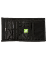 The Quiksilver Mens The Everydaily Wallet in Black & Black