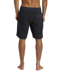 The Quiksilver Mens Highline Scallop Boardshorts in Black