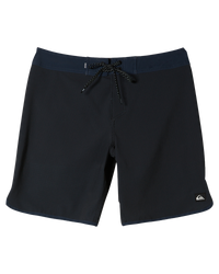 The Quiksilver Mens Highline Scallop Boardshorts in Black