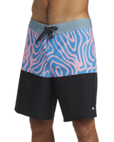 The Quiksilver Mens Surfsilk Boardshorts in Crown Blue