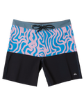 The Quiksilver Mens Surfsilk Boardshorts in Crown Blue