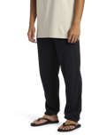 The Quiksilver Mens Salt Water Joggers in Black