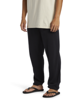 The Quiksilver Mens Salt Water Joggers in Black