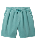 The Quiksilver Mens Salt Water Fleece Jogger Shorts in Marine Blue