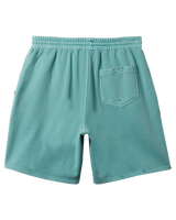 The Quiksilver Mens Salt Water Fleece Jogger Shorts in Marine Blue