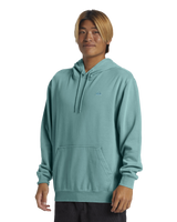 The Quiksilver Mens Salt Water Hoodie in Marine Blue