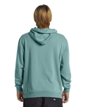 The Quiksilver Mens Salt Water Hoodie in Marine Blue