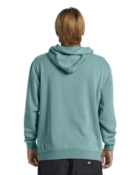 The Quiksilver Mens Salt Water Hoodie in Marine Blue