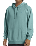 The Quiksilver Mens Salt Water Hoodie in Marine Blue