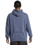 The Quiksilver Mens Salt Water Hoodie in Vintage Indigo