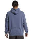 The Quiksilver Mens Salt Water Hoodie in Vintage Indigo