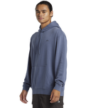 The Quiksilver Mens Salt Water Hoodie in Vintage Indigo