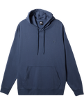 The Quiksilver Mens Salt Water Hoodie in Vintage Indigo