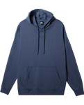 The Quiksilver Mens Salt Water Hoodie in Vintage Indigo