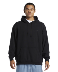 The Quiksilver Mens Salt Water Hoodie in Black