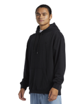 The Quiksilver Mens Salt Water Hoodie in Black