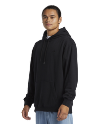 The Quiksilver Mens Salt Water Hoodie in Black